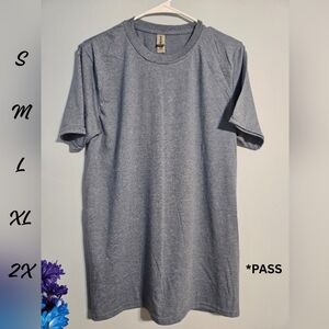 Indigo Blue Gildan Softstyle Short-Sleeve T-shirt